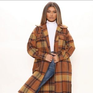 Fashion Nova Can’t Tame a Wild Thing Shacket